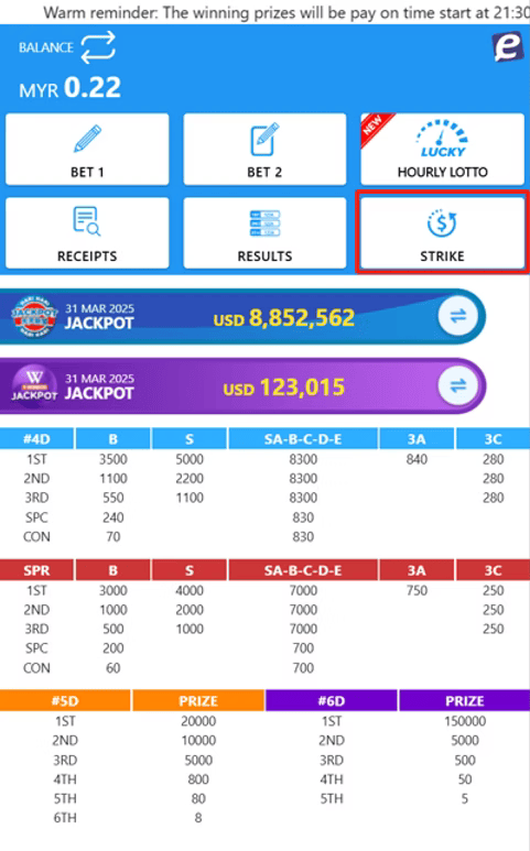 4D Winning Score FAQ