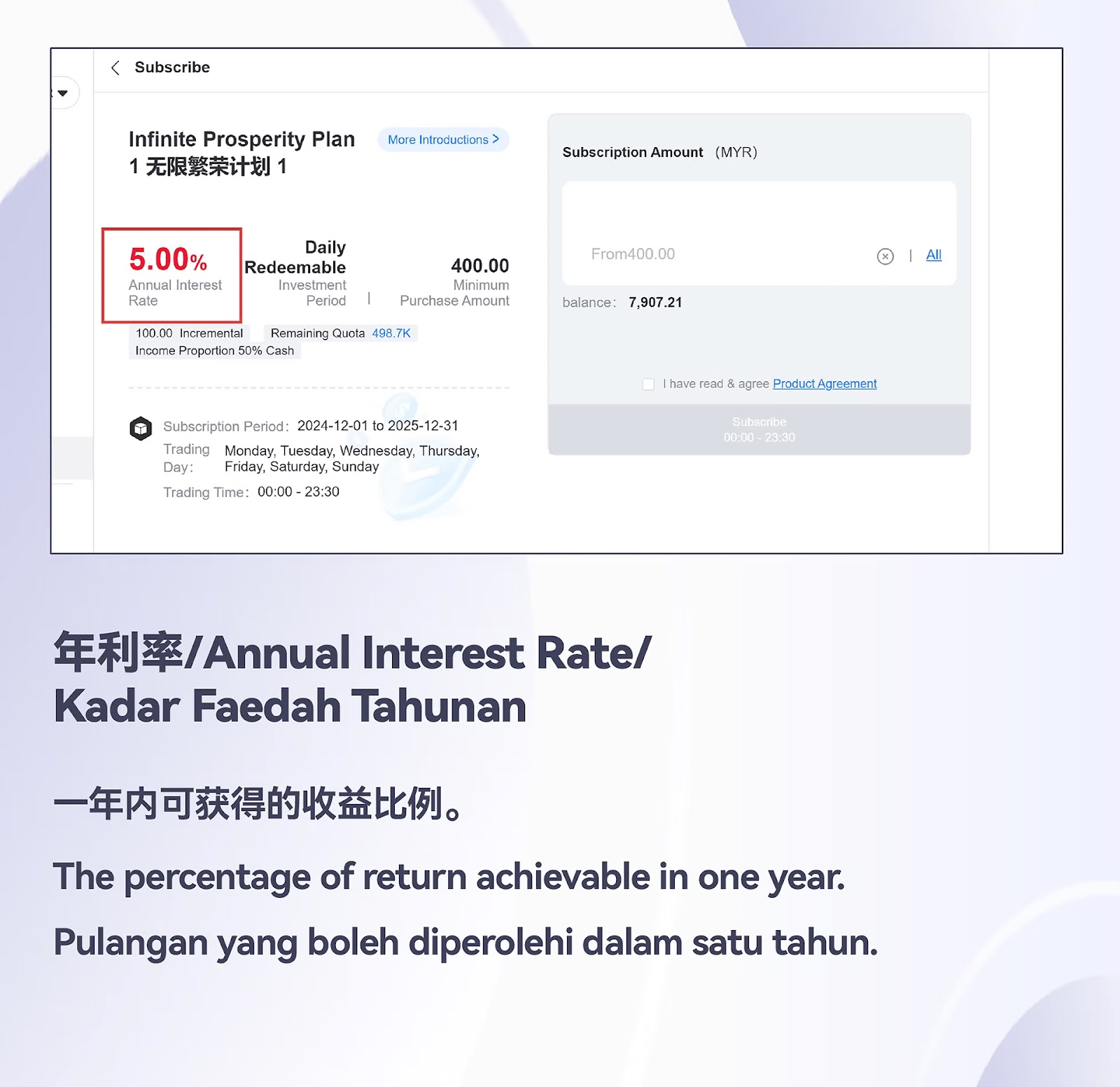 Interest FD PC Term 2